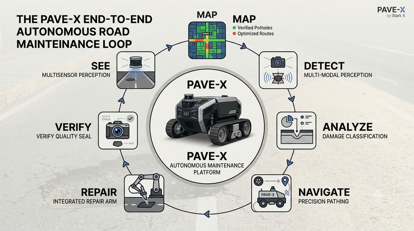 PAVE-X — Autonomous AI Road-Repair Robot – screenshot 5