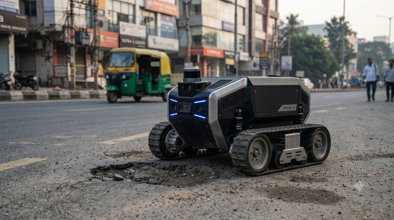 PAVE-X — Autonomous AI Road-Repair Robot – screenshot 6
