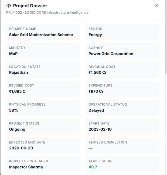 PAIMANA Infrastructure Intelligence – screenshot 5