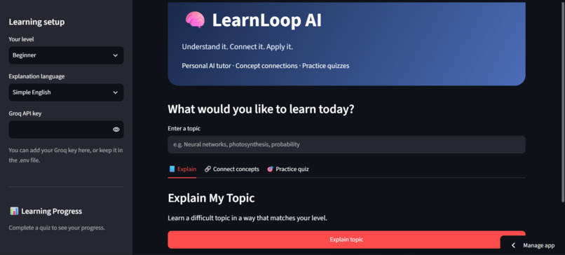 LearnLoop AI – screenshot 1