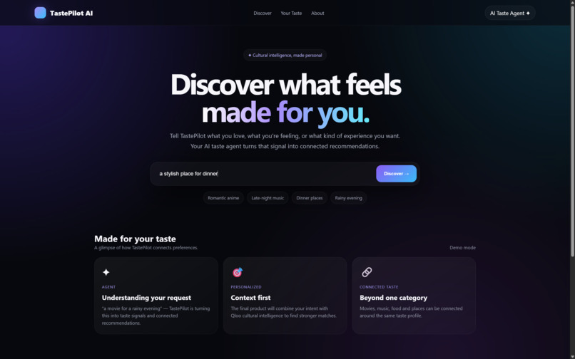 TastePilot AI – screenshot 3