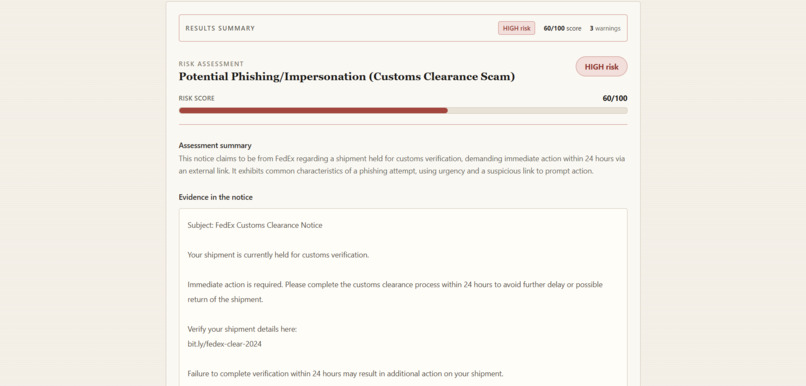 RedFlagged – screenshot 2