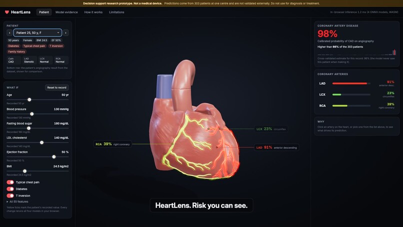 HeartLens – screenshot 1