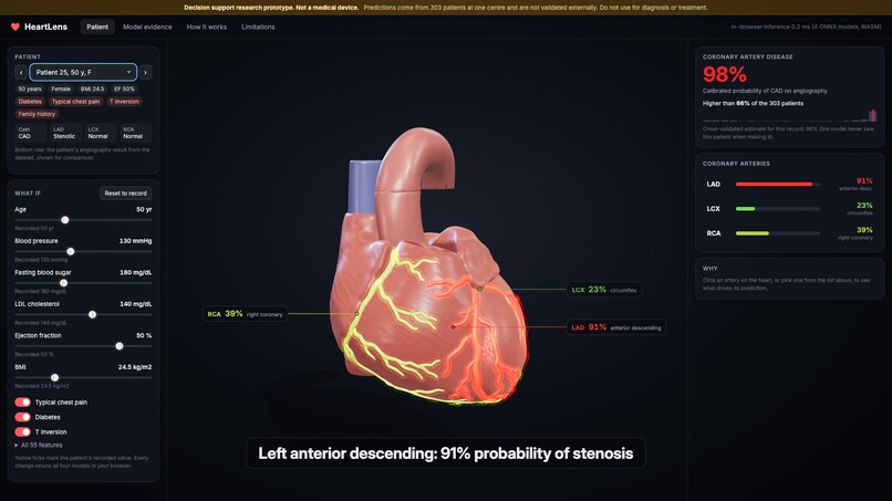 HeartLens – screenshot 2