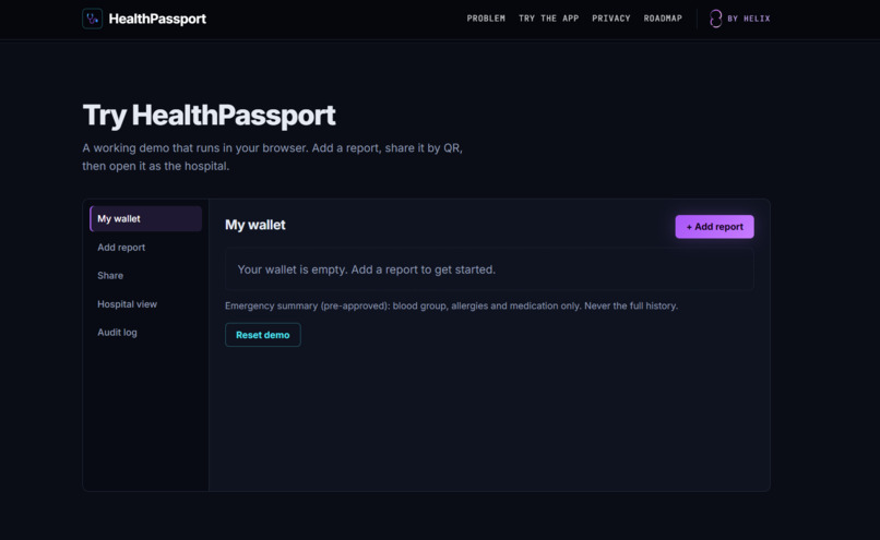 healthpassport – screenshot 3