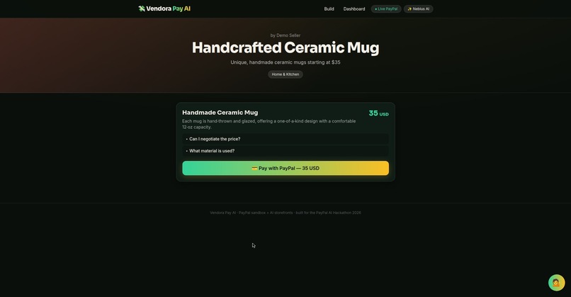 Vendora Pay Al – screenshot 3