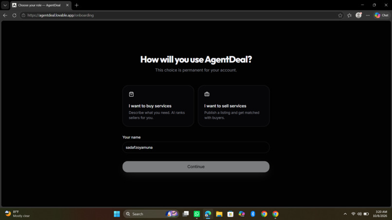 AgentDeal – screenshot 1