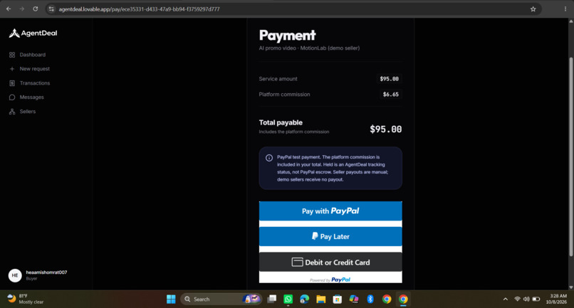 AgentDeal – screenshot 3