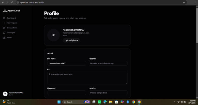 AgentDeal – screenshot 8
