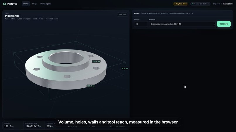 PartDrop – screenshot 1