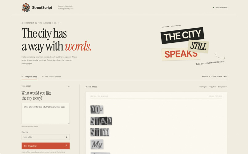 StreetScript – screenshot 1