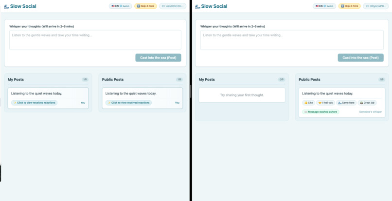 Lag Lagoon: Slow Social Messages – screenshot 5