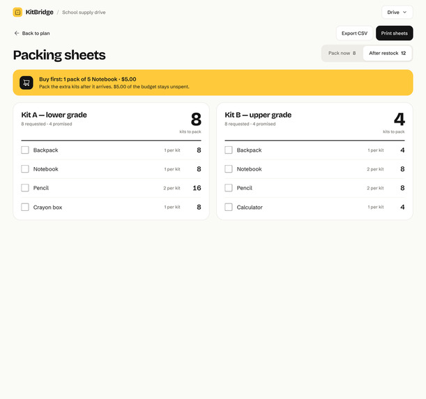 KitBridge – screenshot 2