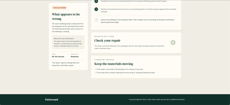 FixForward – screenshot 3
