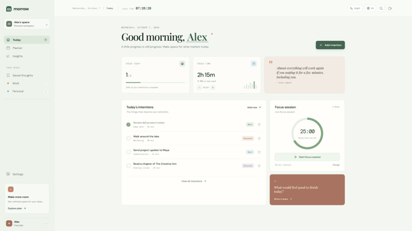 Morrow – screenshot 1