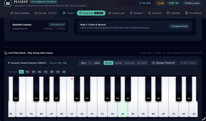 PIANIST — Touch Grass – screenshot 1