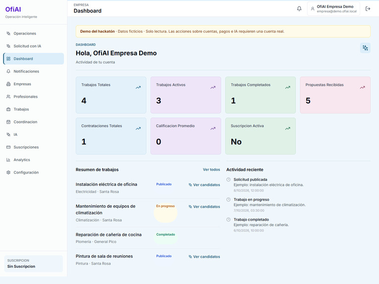 OfiAI – screenshot 2