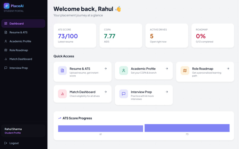 Resume Screening and Talent Matching Platform – screenshot 2