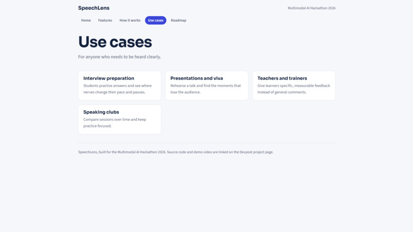 SpeechLens: Delivery Flaws Found and Explained by Math – screenshot 6