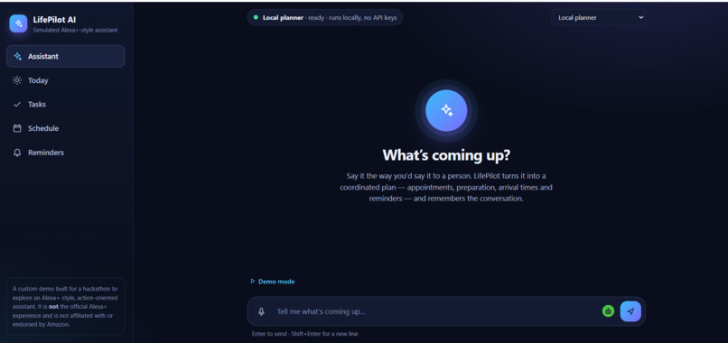 LifePilot AI – screenshot 1