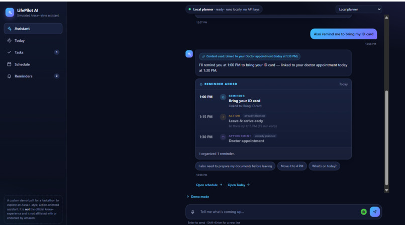 LifePilot AI – screenshot 3