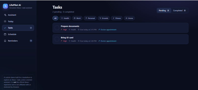 LifePilot AI – screenshot 7