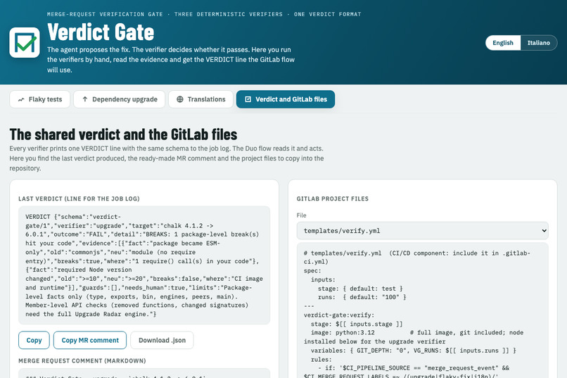Verdict Gate – screenshot 3