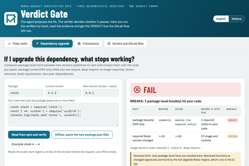 Verdict Gate – screenshot 4