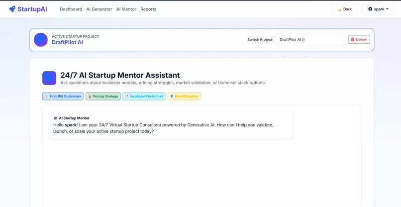 Startup AI – screenshot 1