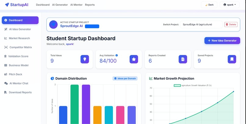 Startup AI – screenshot 2