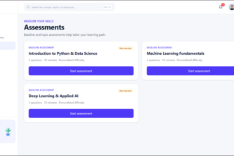 AI Adaptive Learning Journey Generator