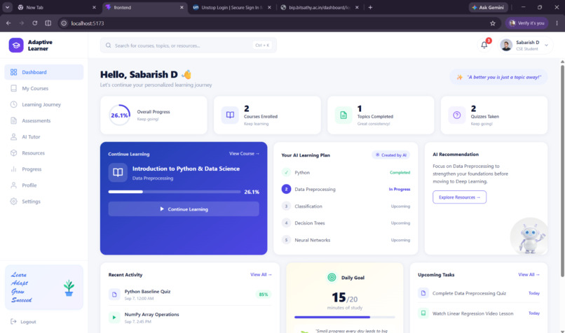 AI Adaptive Learning Journey Generator – screenshot 4