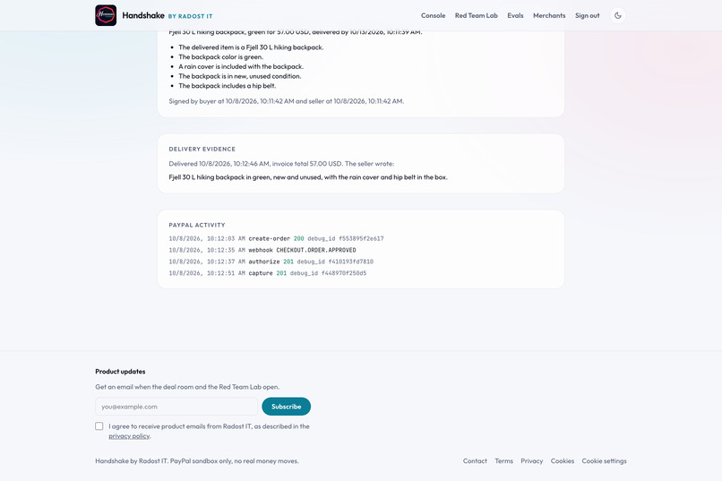Handshake by Radost IT – screenshot 6