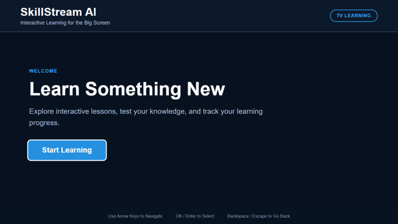 SkillStream AI – screenshot 1