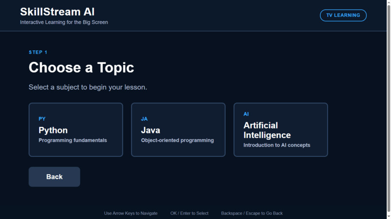 SkillStream AI – screenshot 2