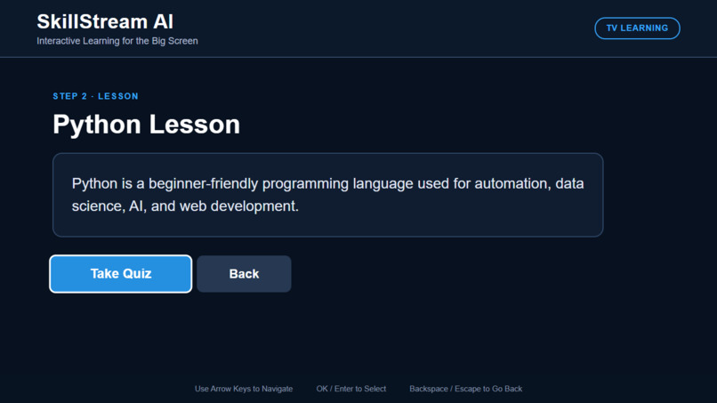 SkillStream AI – screenshot 3