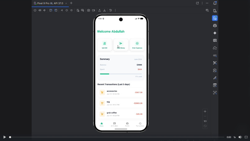 Trackit Mobile App – screenshot 3