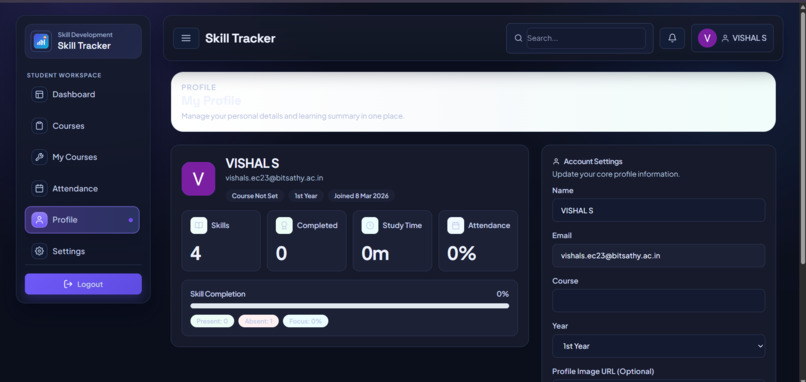student-skill-development – screenshot 4