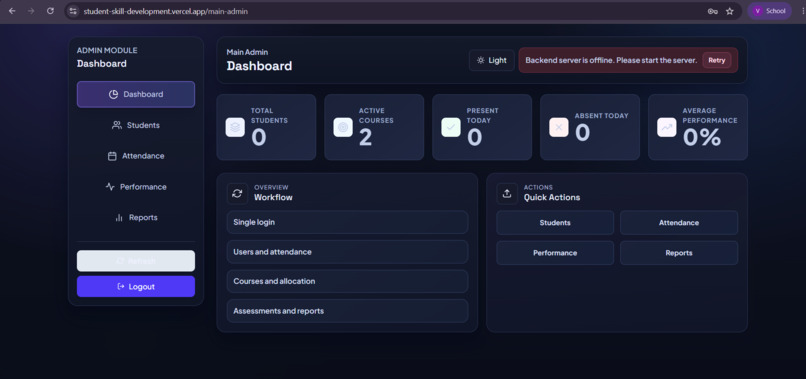 student-skill-development – screenshot 8