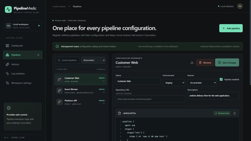 PipelineMedic — Diagnose CI/CD Failure – screenshot 12