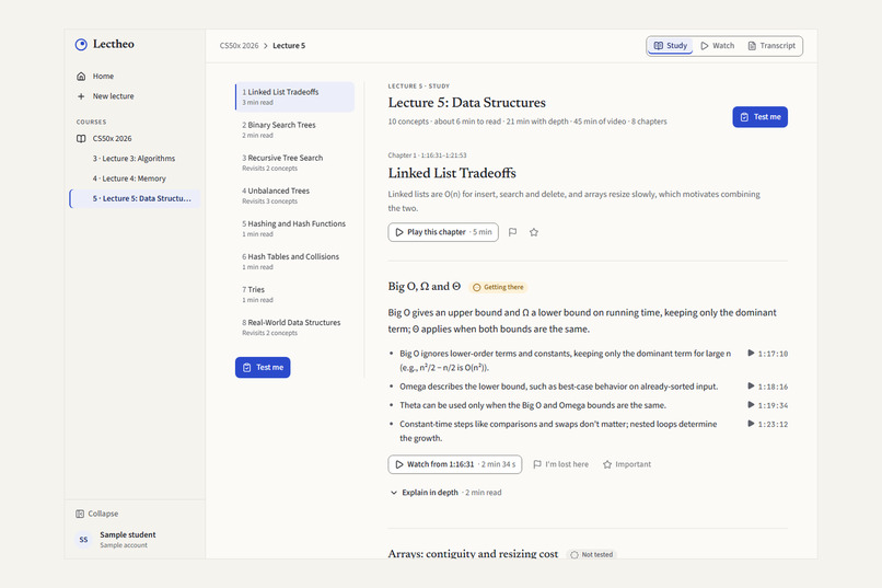 Lectheo – screenshot 2