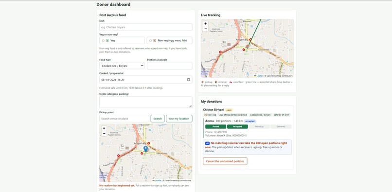 FOODBRIDGE — Where Surplus Finds Purpose – screenshot 2