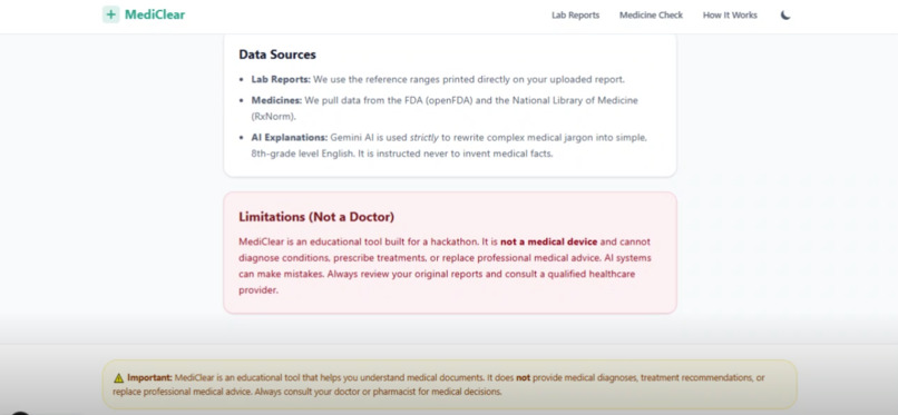 MediClear – screenshot 3
