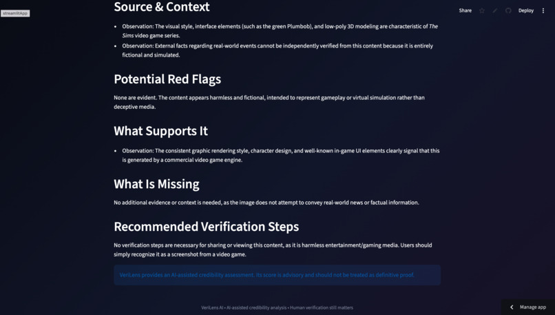 VeriLens AI – screenshot 6