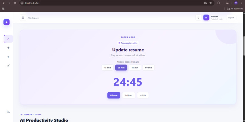 TaskFlow - AI Productivity Copilot – screenshot 4