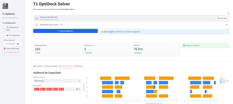 ​T1 OptiDock: Yard & Dock Optimization – screenshot 1