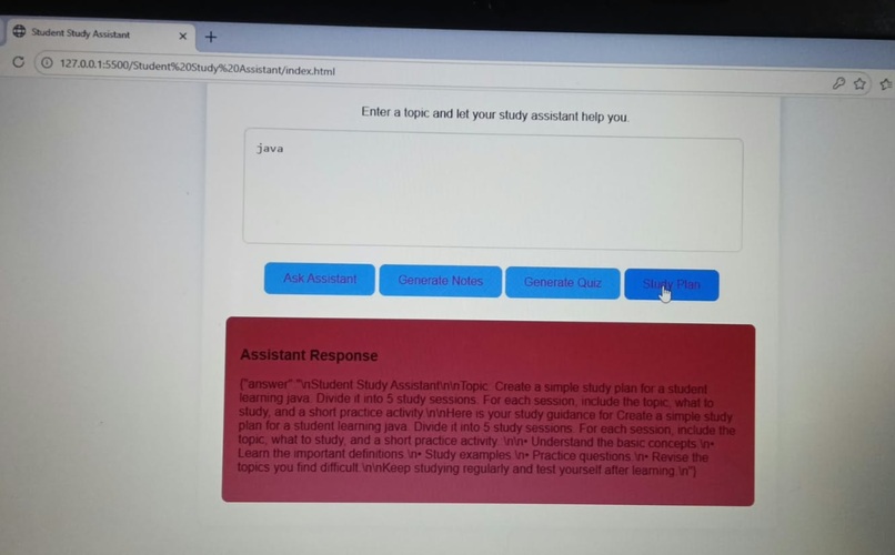 Student study assistant  – screenshot 4