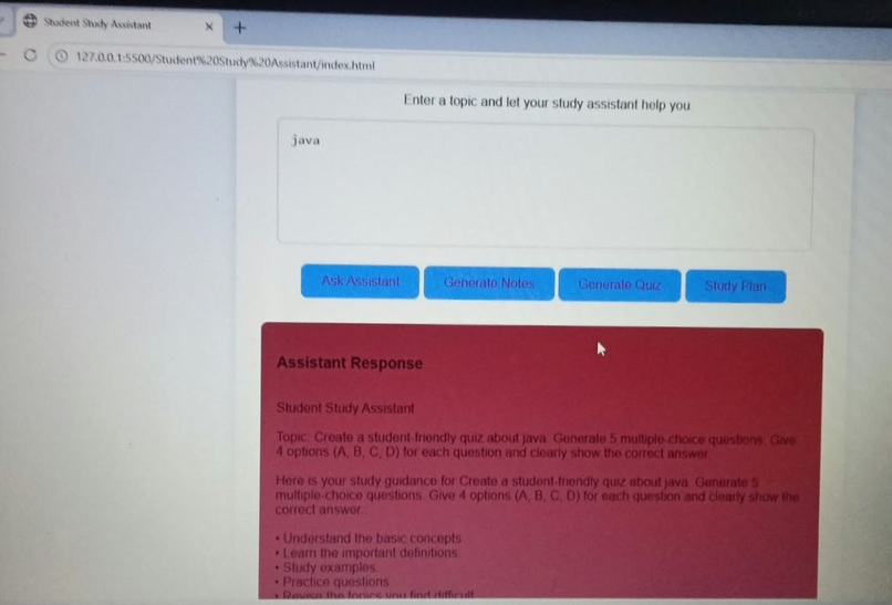 Student study assistant  – screenshot 5