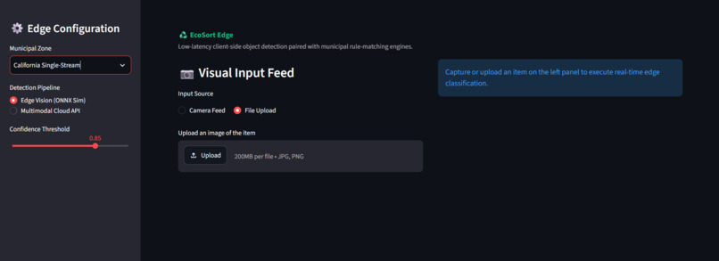 EcoSort Edge – screenshot 1