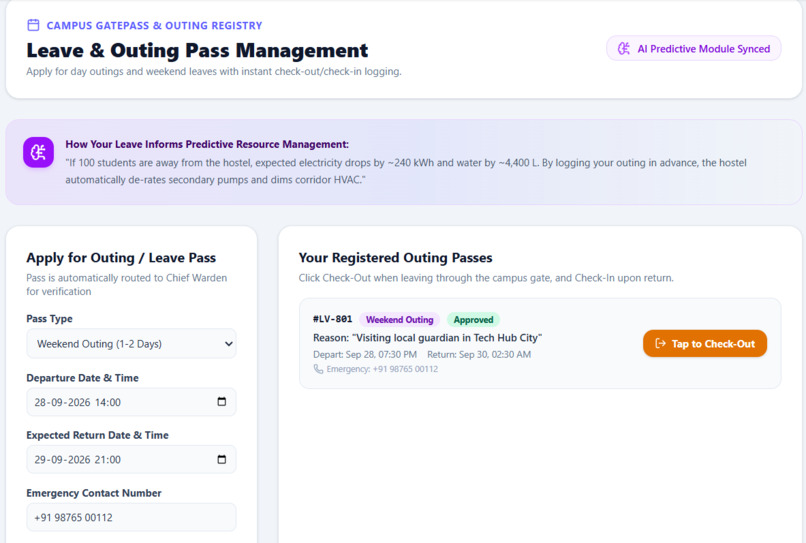 Automated Hostel Utility Management Dashboard – screenshot 14